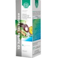 Esi 10 Herbs Lactulose 180ml - Συμπλήρωμα Διατροφής Λακτουλόζης & Εκχυλίσματος Βοτάνων, Φρούτων & Μπαχαρικών που Συμβάλει στην Επιτάχυνση του Ρυθμού των Κενώσεων & στην Ομαλότερη Εντερική Διέλευση με Γεύση Κεράσι