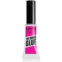 NYX Professional Makeup The Brow Glue Instant Brow Styler Transparent 5g - Gel για Φυσικό Αποτέλεσμα στα Φρύδια έως 16 Ώρες, Χωρίς να Κολλάει
