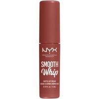 NYX Professional Makeup Smooth Whip Matte Lip Cream 4ml - Latte Foam - Κρεμώδες Κραγιόν για Απαλά Χείλη & Ματ Φινίρισμα