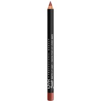 NYX Professional Makeup Suede Matte Lip Liner 1g - Spicy - Μολύβι Χειλιών που Προσφέρει Μέτρια προς Πλήρη Κάλυψη & Πραγματικά Ματ Φινίρισμα