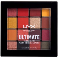 NYX Professional Makeup Ultimate Shadow Palette 1 Τεμάχιο - Phoenix - Παλέτα Επαγγελματικού Επιπέδου Εξοπλισμένη με 16 Σκιές Υψηλής Απόδοσης