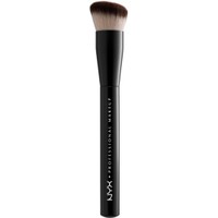 NYX Professional Makeup Can’t Stop Won’t Stop Foundation Brush 1 Τεμάχιο - Πινέλο Ειδικά Σχεδιασμένο για Ομοιόμορφη Εφαρμογή Foundation στο Πρόσωπο