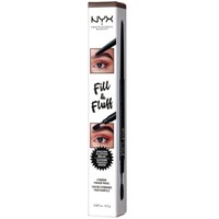 NYX Professional Makeup Fill & Fluff Eyebrow Pomade Pencil 0.2gr 1 Τεμάχιο - Chocolate - Μολύβι Φρυδιών με Απαλή Μύτη