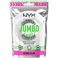 NYX Professional Makeup Jumbo Lash! Vegan False Lashes 1 Τεμάχιο - 04 Fringe Glam - Ψεύτικες Βλεφαρίδες για Καθηλωτικό Όγκο