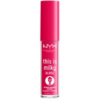 NYX Professional Makeup This Is Milky Lip Gloss Milkshake Flavor 4ml - Mixed Berry Shake - Lip Gloss με Κρεμώδη Υφή & Έντονη Λάμψη με Γεύση Milkshake