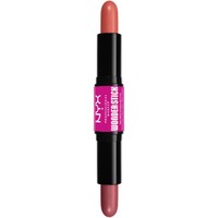NYX Professional Makeup Wonder Stick Dual Ended Cream Blush Stick 4g - Honey Orange / Rose - Κρεμώδες Διπλό Ρουζ