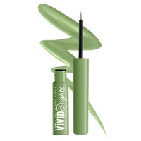 NYX Professional Makeup Vivid Brights Liquid Eyeliner 2ml - Ghosted Green - Eyeliner για Ματ & Έντονες Αποχρώσεις