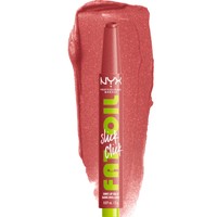 NYX Professional Makeup Fat Oil Slick Click Shiny Sheer Lip Balm 1 Τεμάχιο- 03 No Filter Needed - Ανάλαφρο Βάλσαμο Χειλιών με Χρώμα για Ενυδάτωση & Λαμπερό Φινίρισμα
