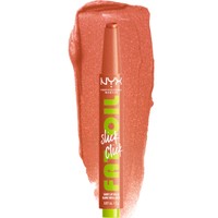 NYX Professional Makeup Fat Oil Slick Click Shiny Sheer Lip Balm 1 Τεμάχιο - 06 Hits Different - Ανάλαφρο Βάλσαμο Χειλιών με Χρώμα για Ενυδάτωση & Λαμπερό Φινίρισμα