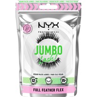 NYX Professional Makeup Jumbo Lash! Vegan False Lashes 1 Τεμάχιο - 07 Full Feather Flex - Ψεύτικες Βλεφαρίδες για Καθηλωτικό Όγκο