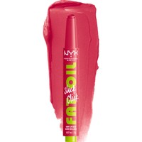 NYXProfessional Makeup Fat Oil Slick Click Shiny Sheer Lip Balm 1 Τεμάχιο - 10 Double Tap - Ανάλαφρο Βάλσαμο Χειλιών με Χρώμα για Ενυδάτωση & Λαμπερό Φινίρισμα