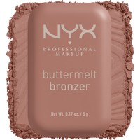 Nyx Professional Makeup Buttermelt Bronzer 5g - 03 Deserve Butta - Bronzer σε Μορφή Πούδρας με Μεταξένια Υφή