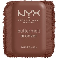 Nyx Professional Makeup Buttermelt Bronzer 5g - 06 Do Butta - Bronzer σε Μορφή Πούδρας με Μεταξένια Υφή