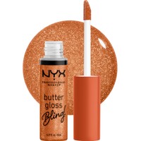 Nyx Professional Makeup Butter Gloss Bling! 8ml - 03 Pricey - Απαλό & Μεταξένιο Lip Gloss για Λαμπερά Χείλη