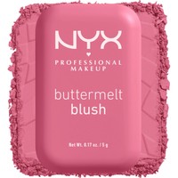 Nyx Professional Makeup Buttermelt Blush 5g - For the Butta - Ρουζ με Έντονο Χρώμα Soft Mauve