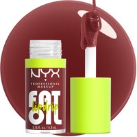 Nyx Professional Makeup Fat Oil Lip Drip 4.8ml - Losin' Cone-Trol - Έλαιο Χειλιών για Εξαιρετικά Λαμπερό Αποτελέσμα & Προστασία