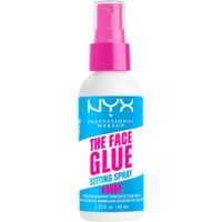 Nyx Professional Makeup The Face Glue Setting Spray 60ml - Αδιάβροχο Spray Σταθεροποίησης Μακιγιάζ με Σιρόπι Σφενδάμου για Διάρκεια Έως & 24 Ώρες