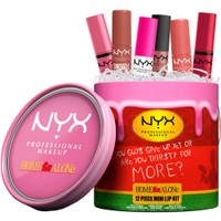 Nyx Professional Makeup Promo Home Alone Mini Lip Kit 12 Τεμάχια - 12 Εμβληματικά Προϊόντα Περιποίησης Χειλιών σε Μίνι Μέγεθος σε Διάφορες Αποχρώσεις