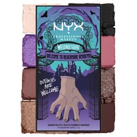 Nyx Professional Makeup Wednesday The Nevermore Academy Eyeshadow Palette 8 x 1g - Παλέτα Σκιών 8 Αποχρώσεων Εμπνευσμένη από τη Wednesday