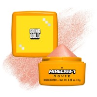 Nyx Professional Makeup Minecraft Movie Highlighter Balm 8g - Going Gold - Highlighter με Κρεμώδη Σύνθεση & Χρώμα Προσαρμόσιμης Έντασης Εμπνευσμένο από την Ταινία Minecraft