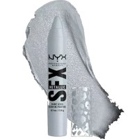 Nyx Professional Makeup Party Animals SFX Face & Body Paint Stick 3g - 05 Silver Scream - Στικ Ζωγραφικής για Πρόσωπο & Σώμα με Έντονη Χρωματική Απόδοση & Φινίρισμα που δεν Σκάει