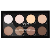NYX Professional Makeup Highlight & Contour Pro Palette 1 Τεμάχιο - Παλέτα Μακιγιάζ 8 Αποχρώσεων