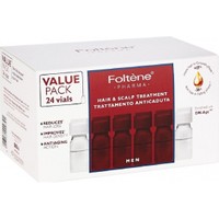 Foltene Pharma Value Pack Hair & Scalp Treatment 24Vials x 6ml - Αγωγή με Αμπούλες Κατά της Ανδρικής Τριχόπτωσης
