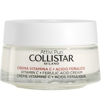 Collistar Attivi Puri Vitamin C & Ferulic Acid Cream 50ml - Κρέμα με Βιταμίνη C & Φερουλικό Οξύ για Λάμψη & Αντιοξειδωτική Δράση