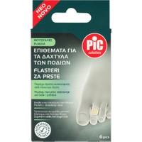 Pic Solution Toe Pads 6 Τεμάχια - Επιθέματα για τα Δάχτυλα των Ποδιών