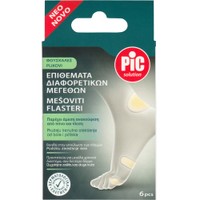 Pic Solution Different Sizes Blister Pads 6 Τεμάχια - Επιθέματα Διαφορετικών Μεγεθών για Άμεση Ανακούφιση από Πόνο & Πίεση από Φουσκάλες