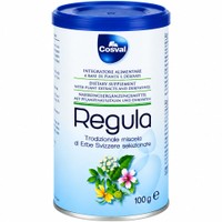 Cosval Regula 100g - Συμπλήρωμα Διατροφής Ροφήματος Παραδοσιακού Ελβετικού Μείγματος Βοτάνων για Αντιμετώπιση της Δυσκοιλιότητας του Τυμπανισμού & Μείωση των Μυϊκών Σπασμών του Εντέρου με Φυσική Γεύση