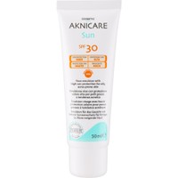 Synchroline Aknicare Sun Face Cream Spf30, 50ml - Ενυδατική Αντηλιακή Κρέμα Προσώπου Υψηλής Προστασίας για Λιπαρό Δέρμα & Δέρμα με Ακμή