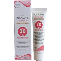 Synchroline Rosacure Intensive Cream Teintee Clair Spf30, 30ml - Αντηλιακή Κρέμα Προσώπου με Χρώμα για τις Ευαίσθητες σε Ερυθρότητα Επιδερμίδες