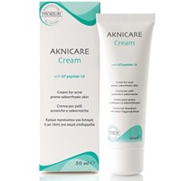 Synchroline Aknicare Cream w/ GT peptide 10%, 50ml - Κρέμα Προσώπου για Λιπαρή ή με Τάση για Ακμή Επιδερμίδα