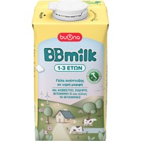Buona BBmilk 1-3 Years 500ml - Γάλα σε Υγρή Μορφή για Παιδιά από 1 έως 3 Ετών Προσαρμοσμένο στις Ανάγκες της Ανάπτυξής τους