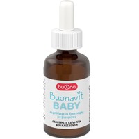 Buona Buonavit Baby 20ml - Συμπλήρωμα Διατροφής Βιταμινών σε Σταγόνες για Σωστή Ανάπτυξη Κατάλληλο για Βρέφη & Παιδιά με Γεύση Μπισκότο