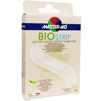 Master Aid Bio Strip 78mm x 20mm Grande 20 Τεμάχια - Καινοτόμο Οικολογικό Επίθεμα Ιδανικό για Μικροτραύματα