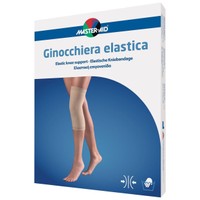 Master Aid Elastic Knee Support 1 Τεμάχιο - Small - Ελαστική Επιγονατίδα σε Μπεζ Χρώμα