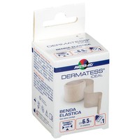 Master Aid Dermatess Ideal Elastic Bandage 6cm x 5m 1 Τεμάχιο - Ελαστικός Επίδεσμος για την Συγκράτηση Επιθεμάτων, Δυνατότητα Στερέωσης με Γαντζάκι