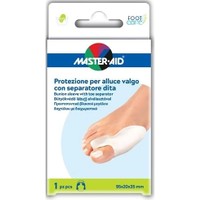 Master Aid Foot Care Προστατευτικό Βλαισού Μεγάλου Δαχτύλου με Διαχωριστικό 95x20x35 mm 1 Τεμάχιο