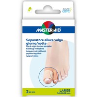 Master Aid Day & Night Bunion Spreader 2 Τεμάχια - Large 34x16x28mm - Διαχωριστικό για το Κότσι, Ημέρας & Νύχτας