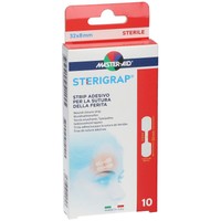 Master-Aid Sterigrap 32x8mm, 10 Τεμάχια - Ταινία Σύγκλισης Τραύματος