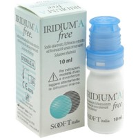 Fidia Iridium A Free 10ml - Στείρο Ισότονο Οφθαλμικό Διάλυμα με Νατριούχο Άλας Υαλουρονικού Οξέος, Αμινοξέα & Εκχύλισμα Εχινάκειας για Ενυδάτωση & Λίπανση της Οφθαλμικής Επιφανείας