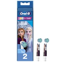Oral-B Kids Frozen II Toothbrush Heads Extra Soft 2 Τεμάχια - Ανταλλακτικές Κεφαλές Παιδικής Ηλεκτρικής Οδοντόβουρτσας με Πολύ Μαλακές Ίνες & Χαρακτήρες της Ταινίας Frozen II