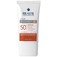 Rilastil D-Clar Uniforming Cream Spf50+ Medium 40ml - Αντηλιακή Κρέμα Προσώπου Πολύ Υψηλής Προστασίας με Χρώμα για Ομοιόμορφη Όψη Μεσαίας Απόχρωσης