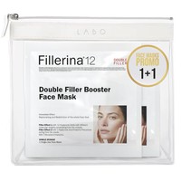 Fillerina Promo 12 Double Filler Booster Face Mask 2 Τεμάχιο & Δώρο Νεσεσέρ 1 Τεμάχιο - Αντιγηραντική Μάσκα Προσώπου με Υαλουρονικό Οξύ
