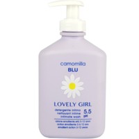 Camomilla Blu Lovely Girl Intimate Wash 300ml - Απάλη Λοσιόν Καθαρισμού Ευαίσθητης Περιοχής για Κορίτσια Ηλικίας 3-12 Ετών
