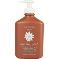 Camomilla Blu Natural Coco Intimate Wash 300ml - Απαλή Λοσιόν Καθαρισμού Ευαίσθητης Περιοχής Κατα της Ξηροδερμίας