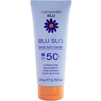 Camomilla Blu Sun Spf50 Body Cream 200ml - Αντηλιακή Κρέμα Σώματος Υψηλής Προστασίας Ιδανική για Καθημερινή Έκθεση στον Ήλιο με Ανάλαφρη Υφή