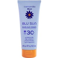 Camomilla Blu Sun Spf30 Body Cream 200ml - Αντηλιακή Κρέμα Σώματος Υψηλής Προστασίας Ιδανική για Καθημερινή Έκθεση στον Ήλιο με Ανάλαφρη Υφή